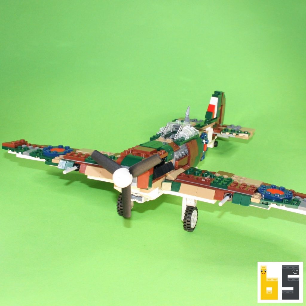 Supermarine Spitfire Mk VB – kit from LEGO® bricks – The Brickworms