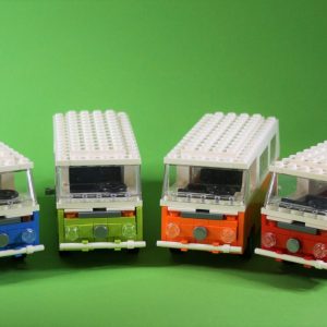 VW Type 2 T2b bus – kit from LEGO® bricks
