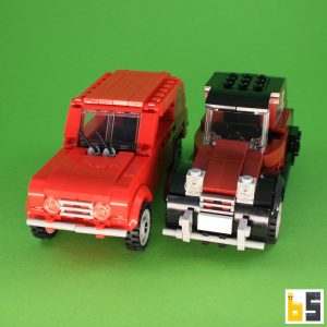 Renault 4 – Bausatz aus LEGO®-Steinen