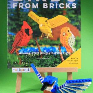 Bundle Birds-Buch + Eisvogel aus LEGO®-Steinen