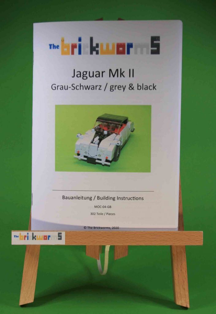 Lego jaguar instructions sale