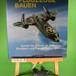 Bundle Flugzeuge-Buch + Mikojan-Gurewitsch MiG-29 aus LEGO®-Steinen