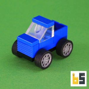 Micro Pick-up – Bausatz aus LEGO®-Steinen