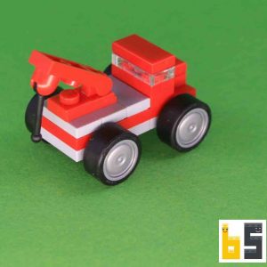 Micro Abschleppwagen – Bausatz aus LEGO®-Steinen