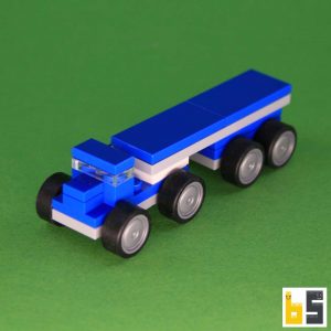 Micro Sattelzug – Bausatz aus LEGO®-Steinen