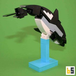 Peale-Delfin – Bausatz aus LEGO®-Steinen