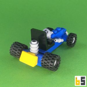 Mini go-kart 1978 – kit from LEGO® bricks