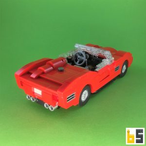 Ferrari 250 Testa Rossa 1959 – Bausatz aus LEGO®-Steinen
