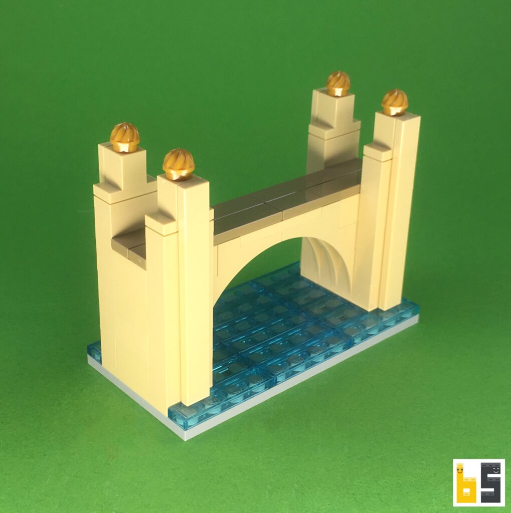 Arch bridge – kit from LEGO® bricks – The Brickworms