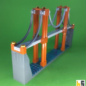 Hängebrücke – Bausatz aus LEGO®-Steinen