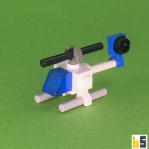 Hubschrauber – Bausatz aus LEGO®-Steinen