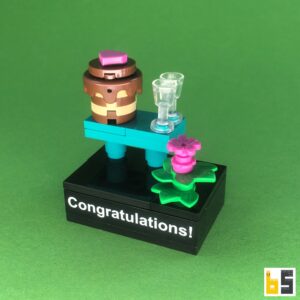 Glückwunsch! (Hochzeit) – Bausatz aus LEGO®-Steinen