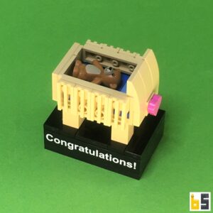 Glückwunsch! (Baby) – Bausatz aus LEGO®-Steinen