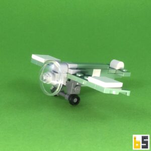 Friedenstaube mit Flugzeugen aus den 1910er Jahren – Bausatz aus LEGO®-Steinen
