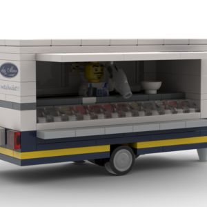 Olafs Fischwagen – Bausatz aus LEGO®-Steinen