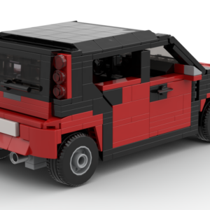 Smart Forfour Mk I – Bausatz aus LEGO®-Steinen